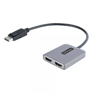 StarTech.com DP to Dual HDMI MST HUB Dual HDMI 4K 60Hz DisplayPort Adapter