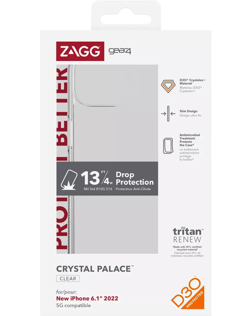 Чехол GEAR4 D3O Crystal Palace Apple iPhone 14 Photo 25
