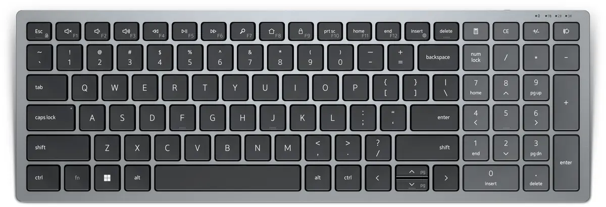 Bezvadu tastatūra Dell Pro Plus Compact