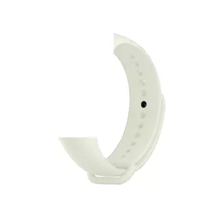 Replacement wrist band Devia Deluxe Sport for Xiaomi Mi Band 3 / Mi Band 4, white