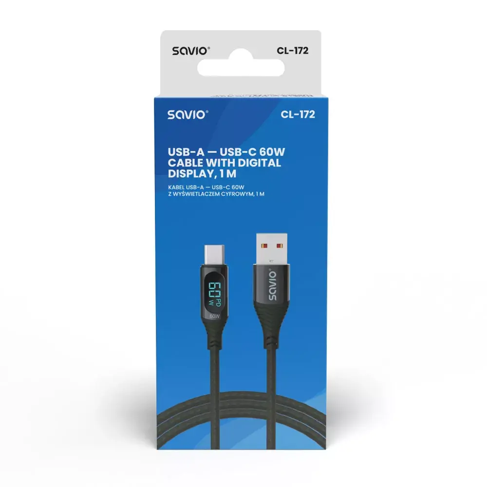USB-C kabelis Savio CL-172 Photo 2