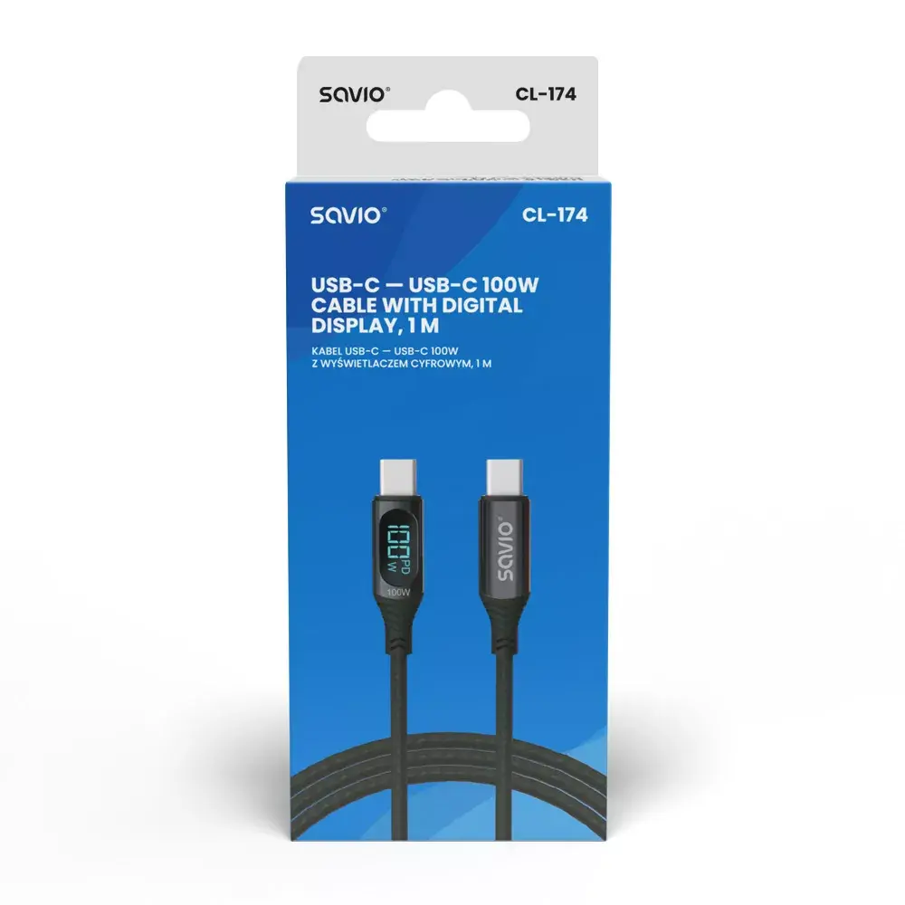 USB-C kabelis Savio CL-174 Photo 2