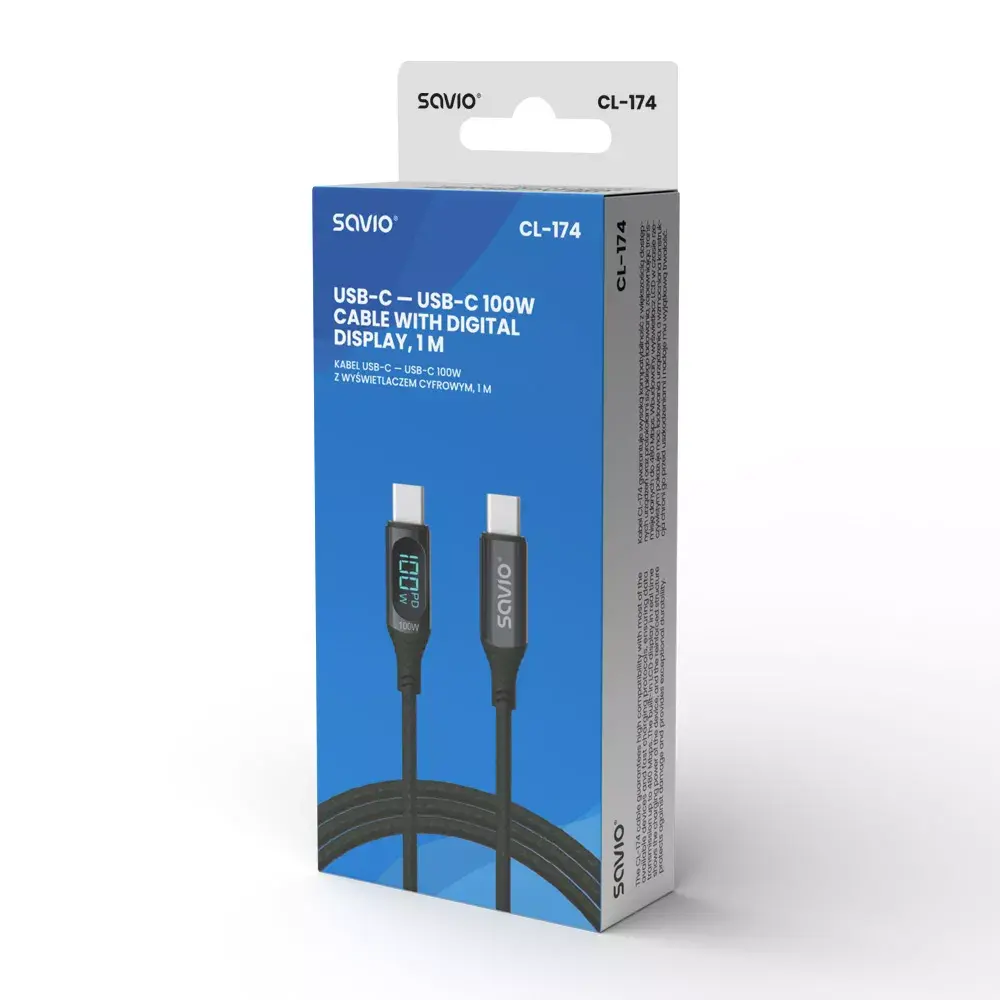 USB-C kabelis Savio CL-174 Photo 3