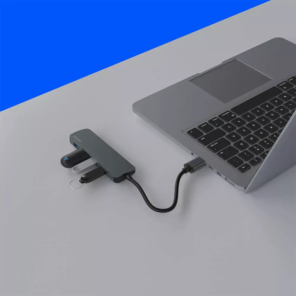 USB Hub Savio AK-53 4 x USB-A 3.1 Gen 1 Photo 3