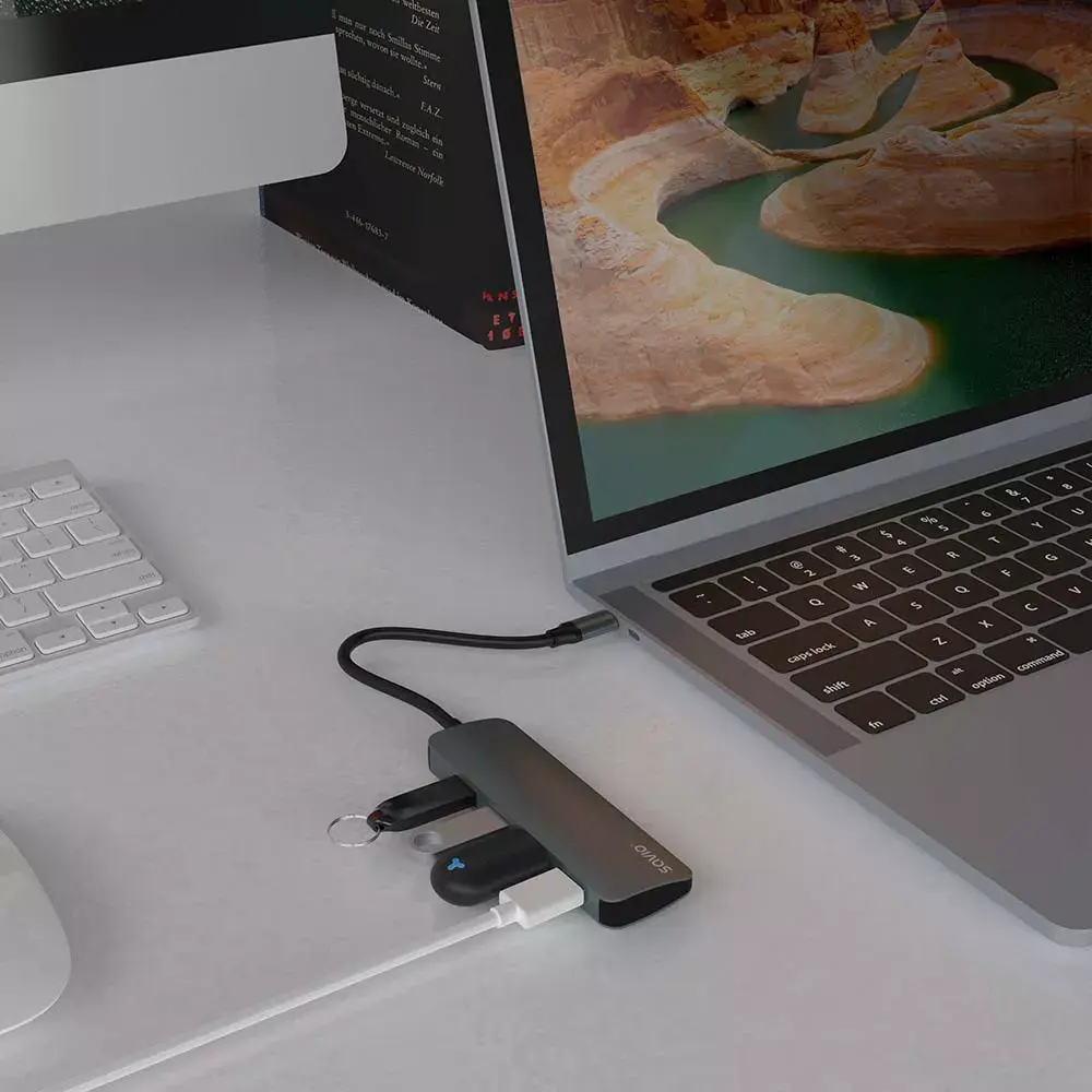 USB-хаб SAVIO AK-54 — 4× USB-A, хост USB-C Photo 4