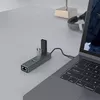 USB-C хаб SAVIO AK-57 с 3× USB-A и RJ-45 Photo 3