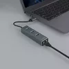 SAVIO AK‑57 USB‑A хаб с RJ‑45 Gigabit Ethernet Photo 5