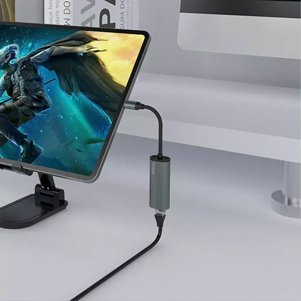 SAVIO AK-56 USB-C → RJ-45 Gigabit адаптер Photo 5