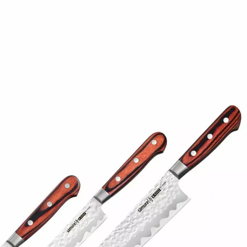 Samura Kaiju SKJ-0220B 3-Piece Kitchen Knife Set Photo 4