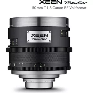 samyang XEEN Meister 50mm T1.3 Prime Cinema Lens for Canon EF Full-Frame