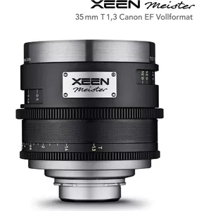 Cinema Lens Samyang XEEN Meister 35mm T1.3 for Canon EF full-frame