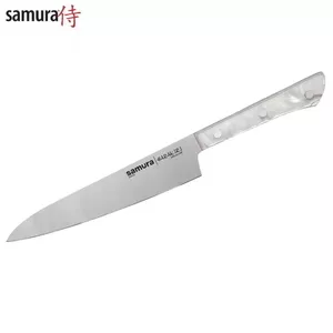 Samura Harakiri Universal Kitchen Knife 150mm, AUS-8 Japanese Steel, Acrylic Handle