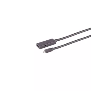 USB cable S/CONN 13-49045 USB 3.2 Gen 2 3 m USB C Black