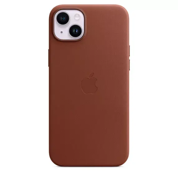 Чехол Apple iPhone 14 Plus Leather Case with MagSafe Photo 3