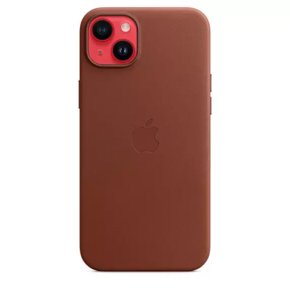 Чехол Apple iPhone 14 Plus Leather Case with MagSafe Photo 4