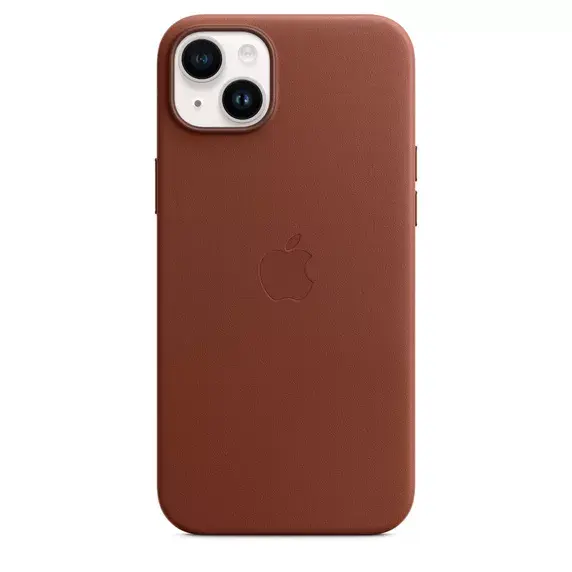 Чехол Apple iPhone 14 Plus Leather Case with MagSafe Photo 5