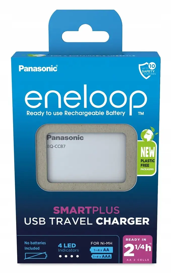 Lādētājs Panasonic ENELOOP BQ-CC87USB Photo 2