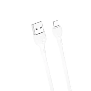 USB to Lightning Cable XO NB200 1.0 m 2.4 A, white