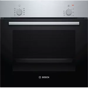 Bosch Oven HBF010BR3S 66 L, Built in, Mechanical, Knobs, Height 59.5 cm, Width 59.4 cm, Stainless steel