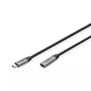 USB Type-C pagarinātājs Digitus DB-300230-010-S 1m USB 3.2 Gen 1 5 Gbit/s