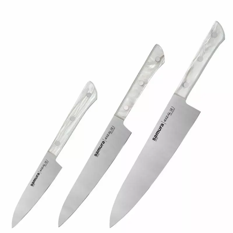 Набор кухонных ножей Samura Harakiri из 3 предметов Photo 2