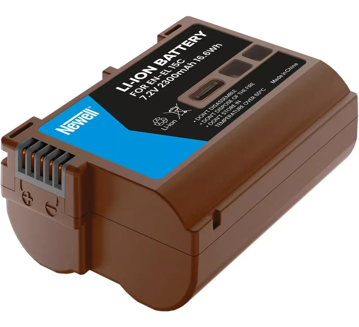 Akumulators Newell EN-EL15C USB-C priekš Nikon Photo 4