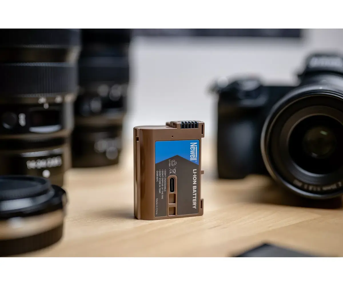 Akumulators Newell EN-EL15C USB-C priekš Nikon Photo 5