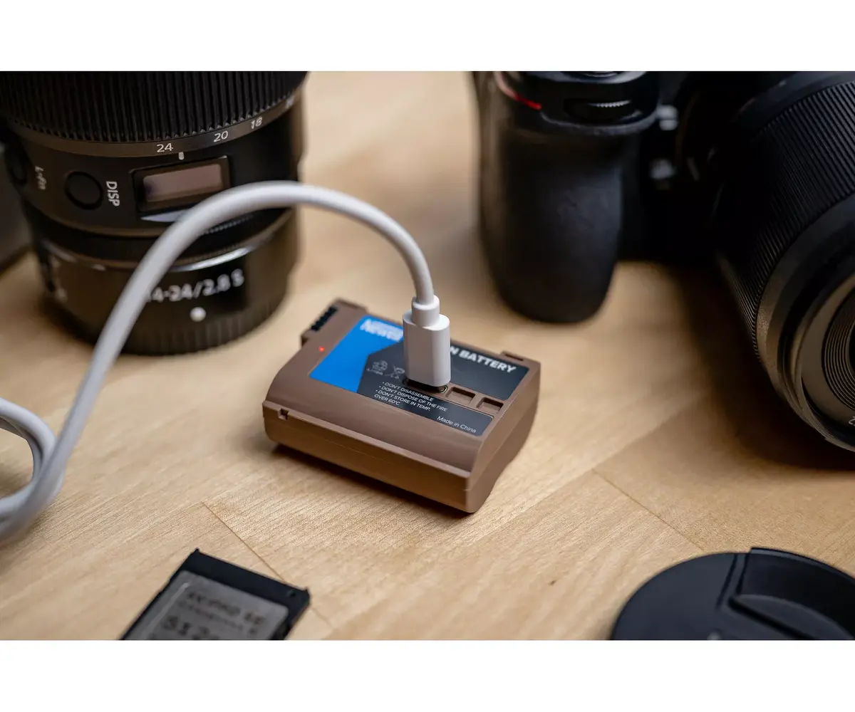 Akumulators Newell EN-EL15C USB-C priekš Nikon Photo 6