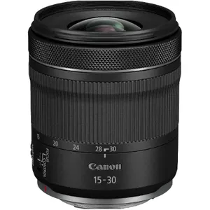 Ultra-plaša leņķa objektīvs Canon RF 15-30mm F4.5-6.3 IS STM Melns