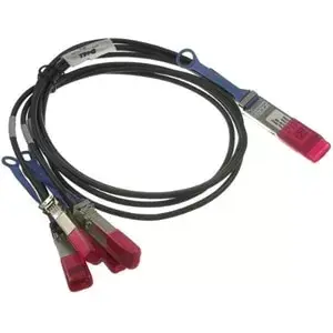Dell 470-ABQB QSFP28 to 4x SFP28 Breakout Cable, 3m