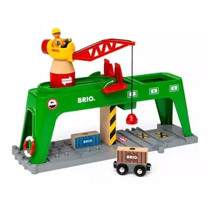 Cargo crane BRIO Container Crane Multicolour 33996