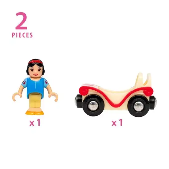 BRIO scale model part Disney Princess Snow White & Wagon Photo 2