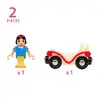 BRIO scale model part Disney Princess Snow White & Wagon Photo 2