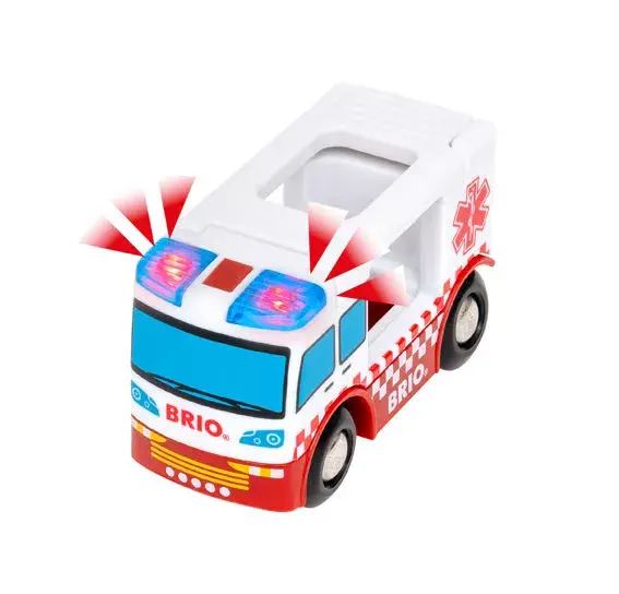 BRIO Rescue Team Train Set — konstruktors 44 gab. Photo 9
