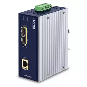 PLANET IGUP-1205AT network media converter 1000 Mbit/s Multi-mode Single-mode Blue