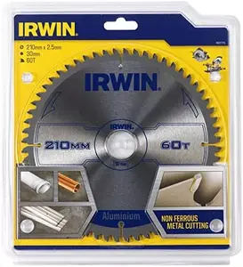 Дисковая пильная пластина Irwin 1907775 для алюминия, 1 шт., 499 г
