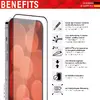 Displex Full Cover ekrāna aizsargstikls Apple iPhone 13/13 Pro/14 Photo 2