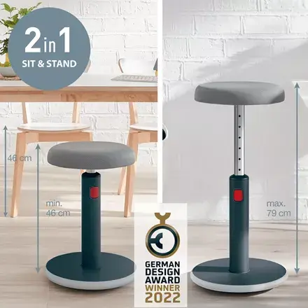 LEITZ Ergo Cosy Active polsterēts sēdeklis Photo 2