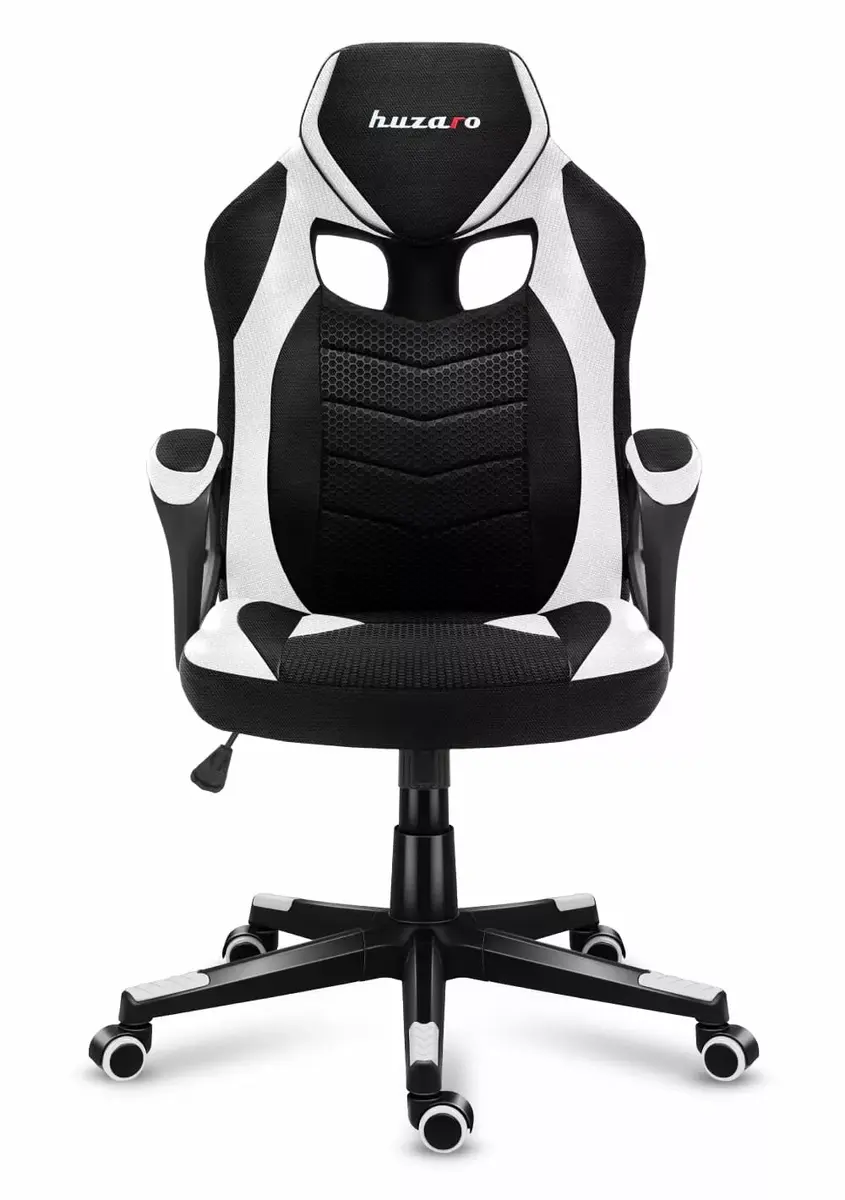 Игровое кресло huzaro Force 2.5 White Mesh Photo 2