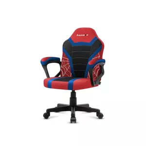 Игровое кресло PC huzaro Ranger 1.0 Spider — детское, тканевое сиденье, стальная рама, дышащая спинка, высота сиденья 36–44 см, нагрузка 130 кг