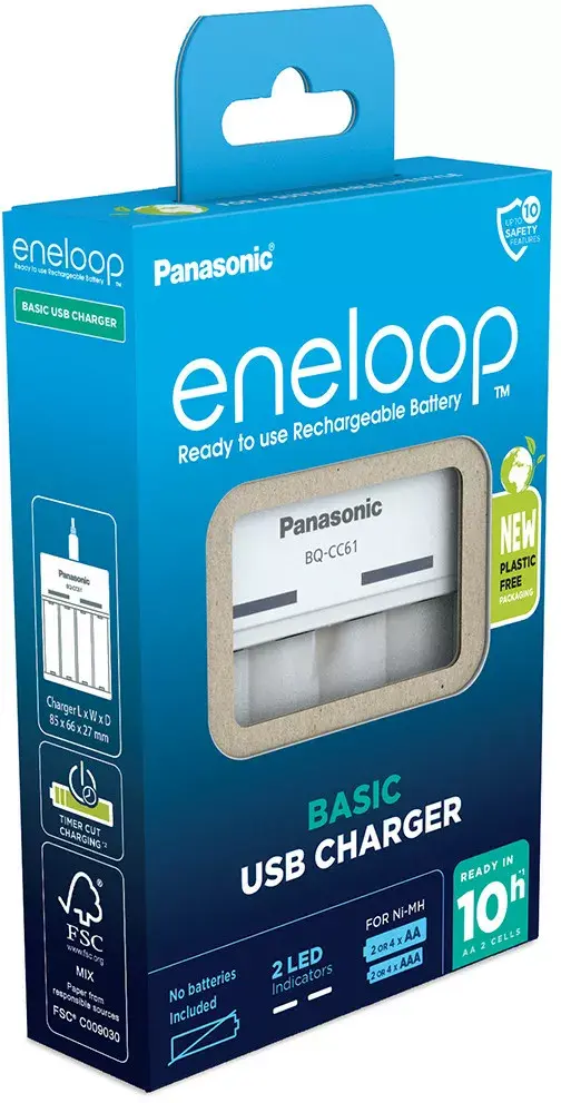 Panasonic ENELOOP BQ-CC61USB lādētājs Photo 3