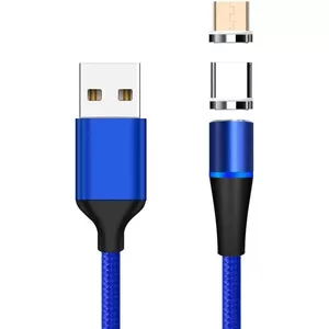 USB data cable PREMIUMCORD Magnetic Micro USB and USB-C ku2m1fgb — 2 m length