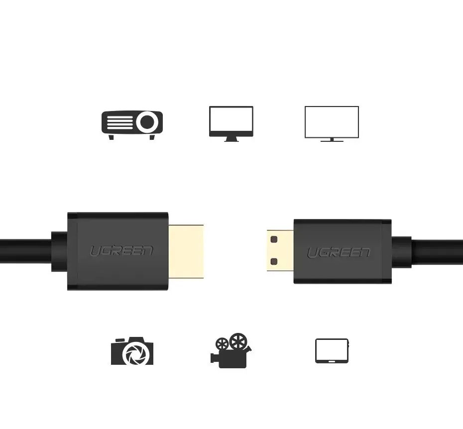 UGREEN HDMI uz mini HDMI kabelis 1,5 m Photo 4