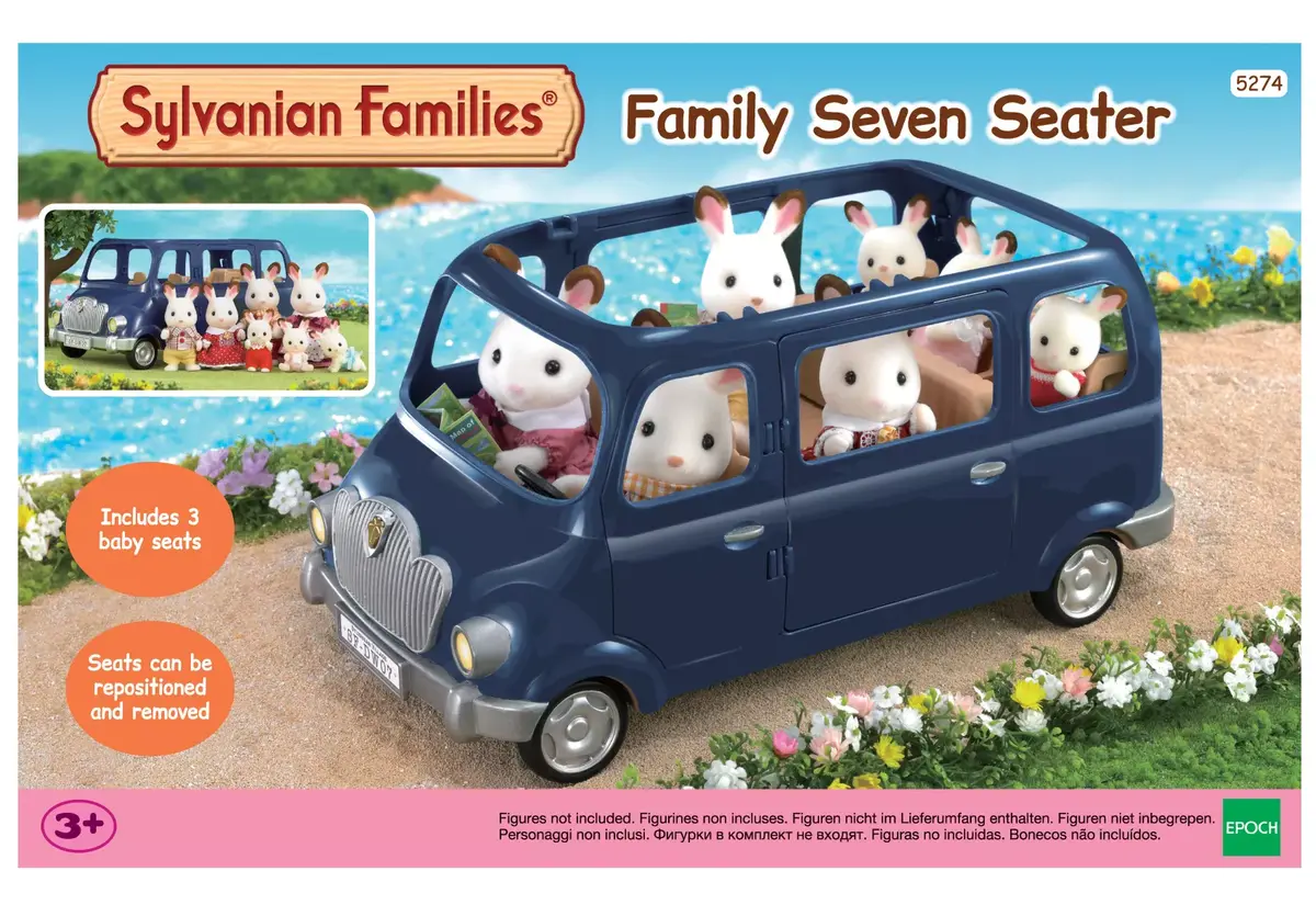 Epoch Sylvanian Families Family Seven Seater — игрушка Photo 2