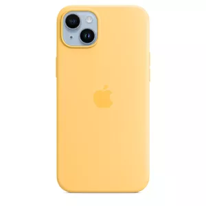 Силиконовый чехол Apple iPhone 14 Plus MagSafe Sunglow Желтый