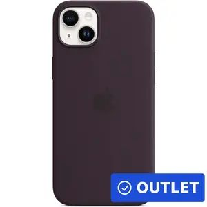 Silicone Case Apple iPhone 14 Plus Burgundy MagSafe Cover