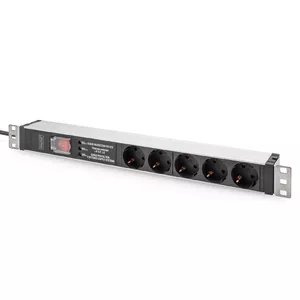 Digitus strāvas padeve DN-95433 5 kontaktligzdas 2m kabelis
