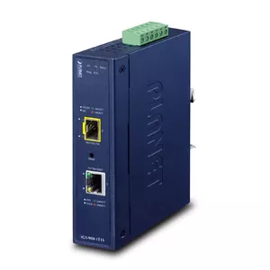 Сетевой медиаконвертер PLANET Industrial 1-Port Blue SFP IP30
