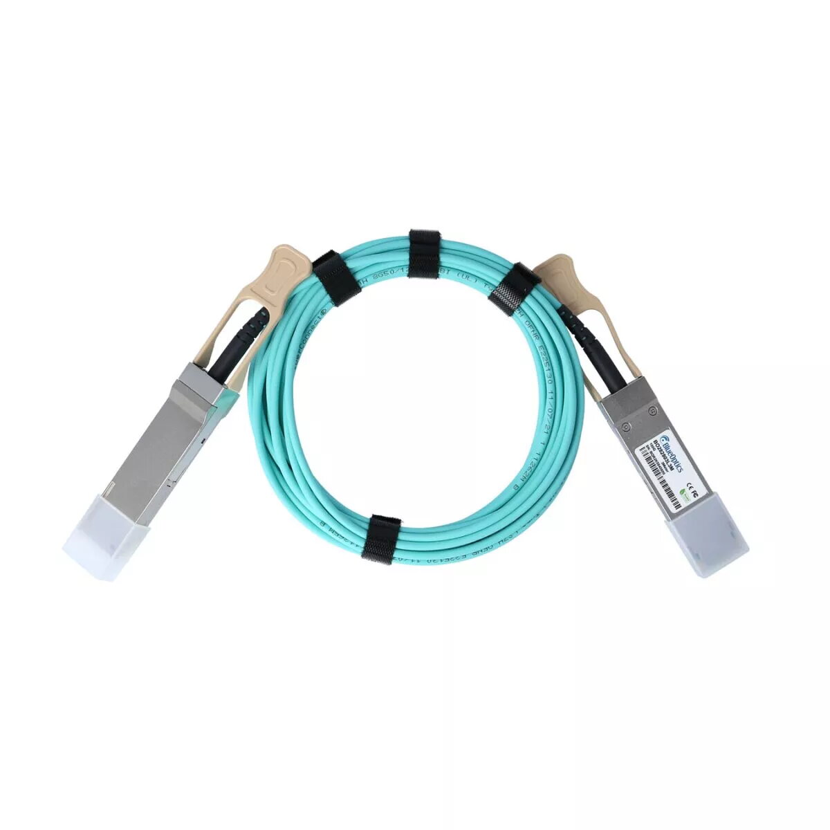 BlueOptics 100G-QSFP-QSFP-AOC-10M-BO InfiniBand šķiedru optikas kabelis