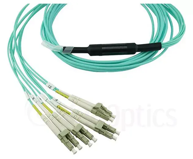 Волоконный кабель BlueOptics 9380014-10M MPO→4×LC Photo 2